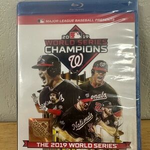 2019 World Series Champions (Blu-ray) Washington Nationals - Soto, Scherzer NEW